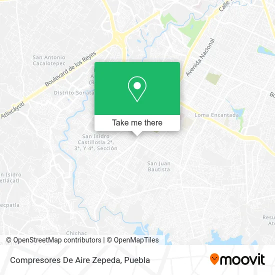 Compresores De Aire Zepeda map