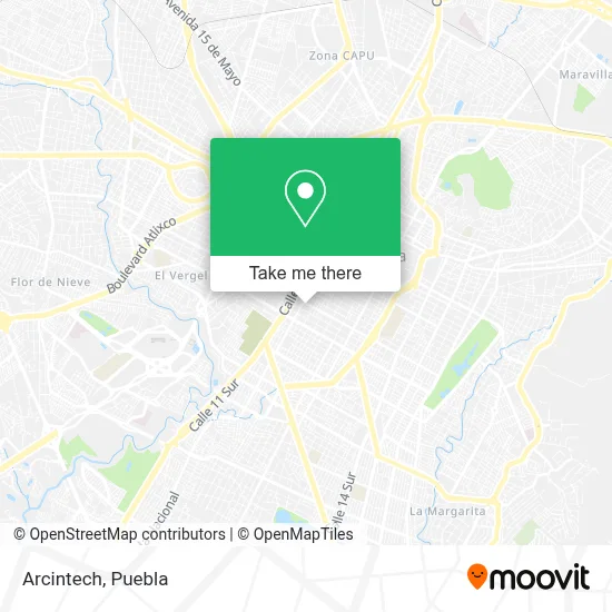 Arcintech map