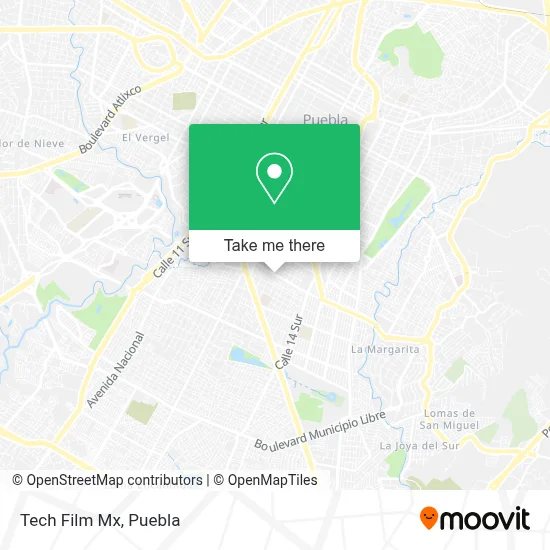 Tech Film Mx map