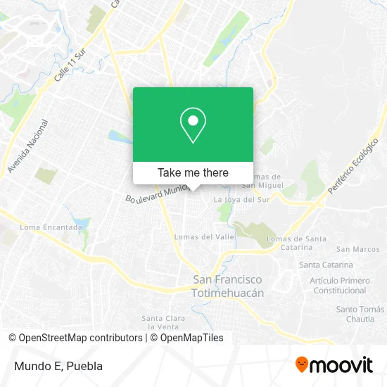 Mundo E map