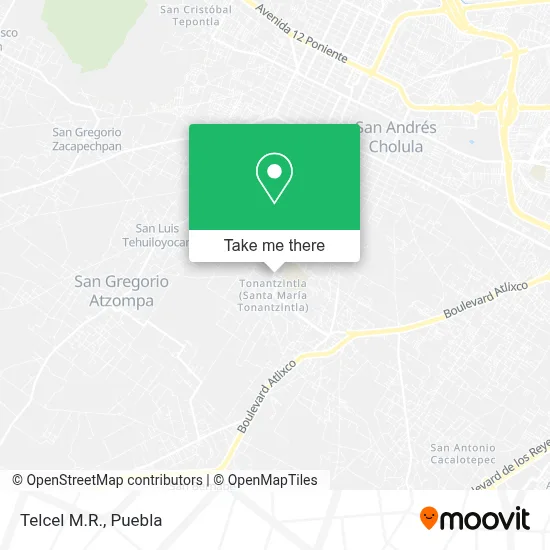 Telcel M.R. map