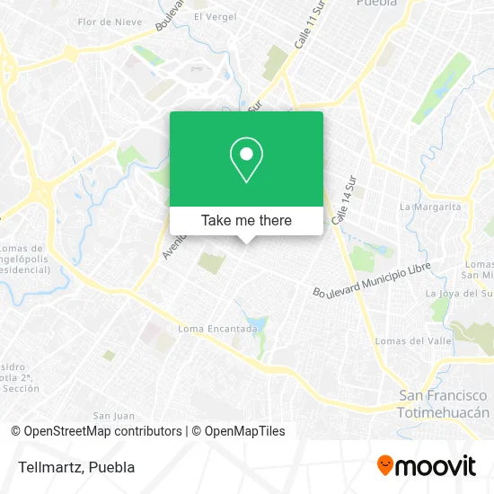 Tellmartz map