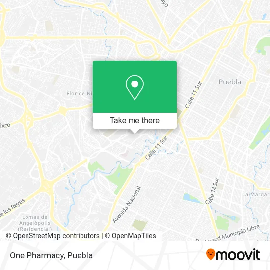 One Pharmacy map