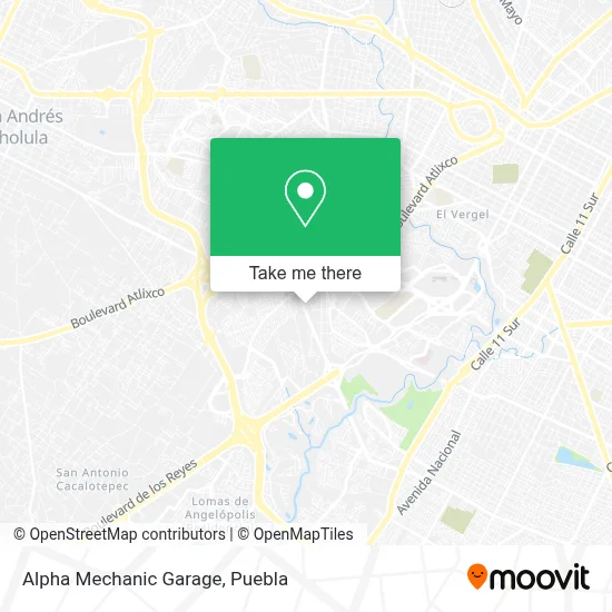 Alpha Mechanic Garage map