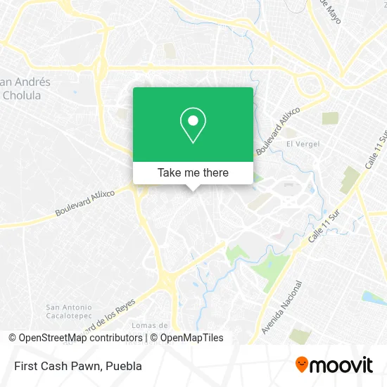 First Cash Pawn map