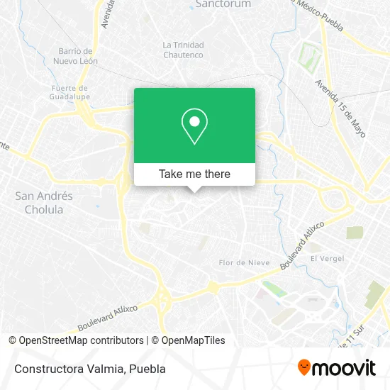 Constructora Valmia map