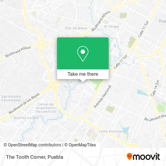 The Tooth Corner map