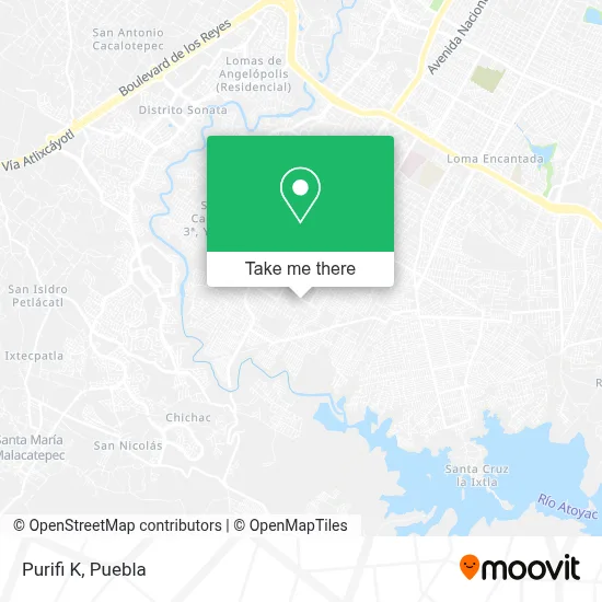 Purifi K map