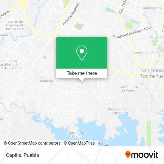 Capilla map