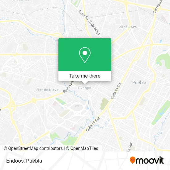 Endoos map