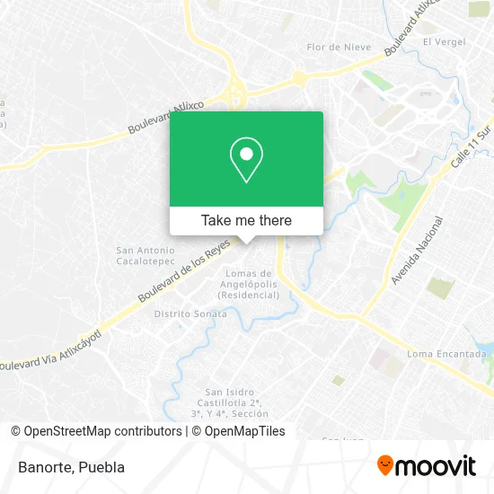 Banorte map