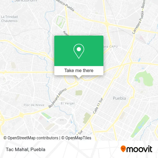 Tac Mahal map