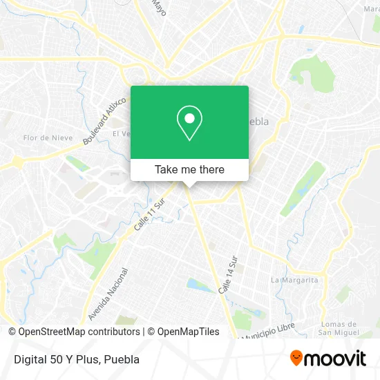 Digital 50 Y Plus map