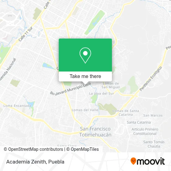 Academia Zenith map