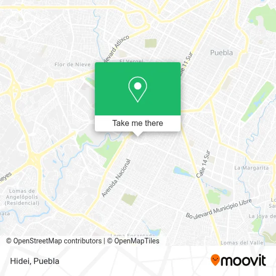 Hidei map