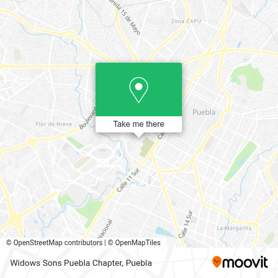 Widows Sons Puebla Chapter map