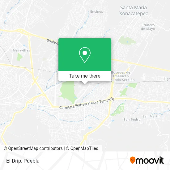El Drip map