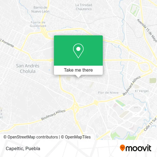 Capeltic map