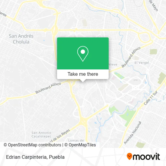 Edrian Carpinteria map