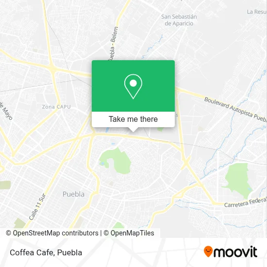 Coffea Cafe map