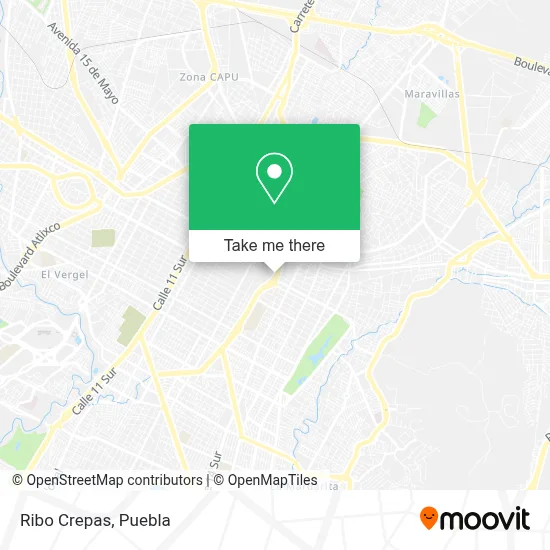 Ribo Crepas map