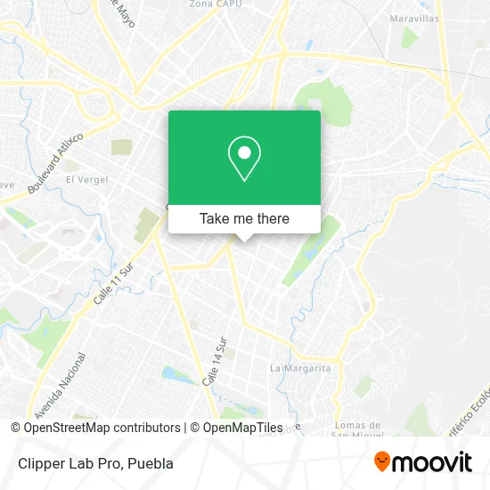 Clipper Lab Pro map