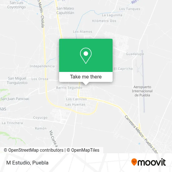 M Estudio map