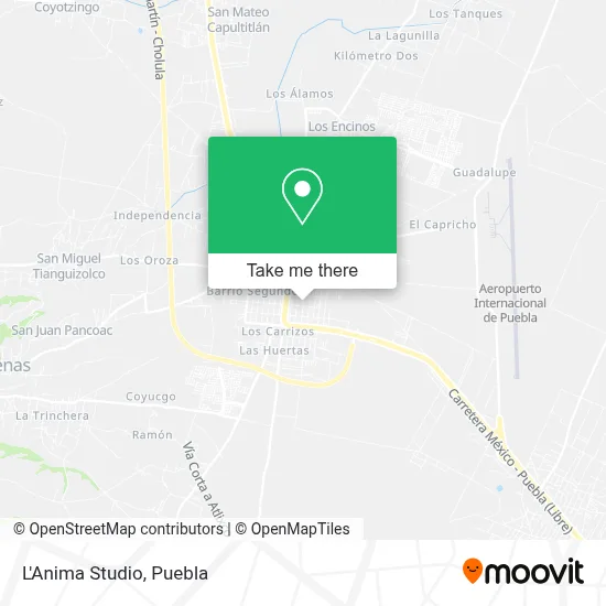 L'Anima Studio map