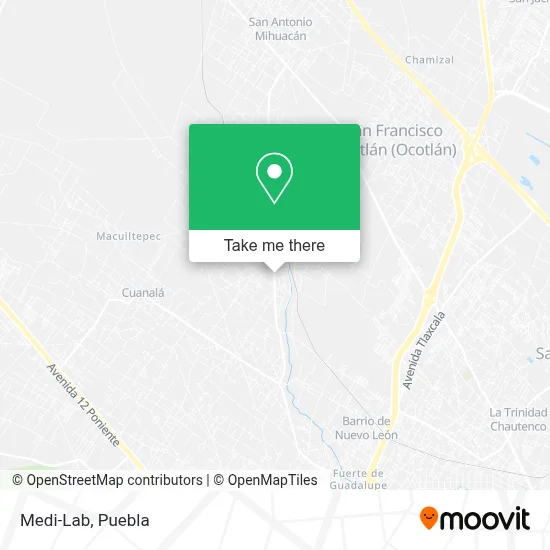 Medi-Lab map