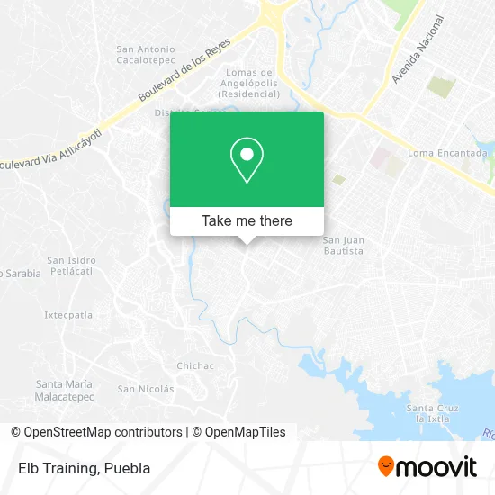 Elb Training map