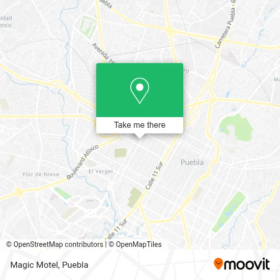 Magic Motel map