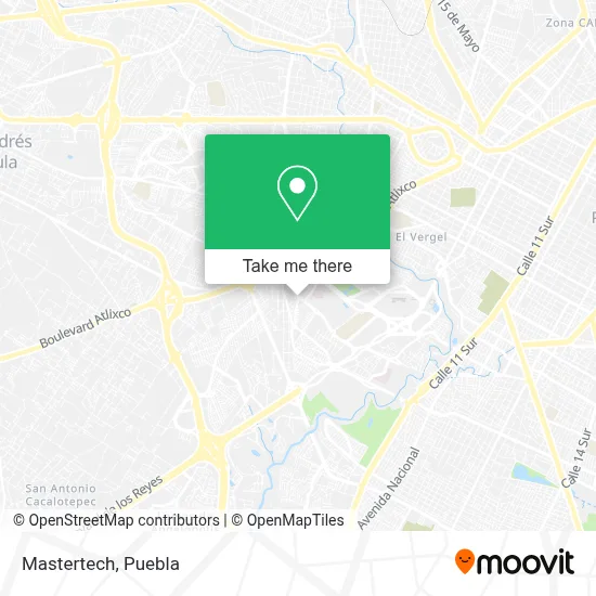 Mastertech map