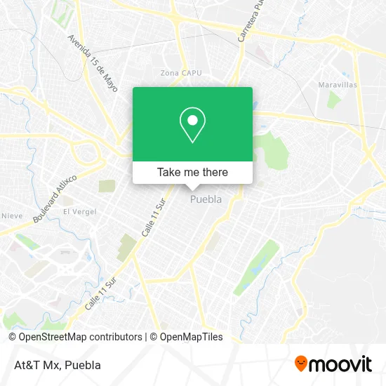 At&T Mx map