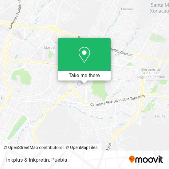 Inkplus & Inkpretin map
