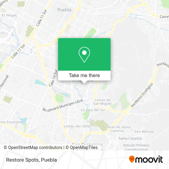 Restore Spots map