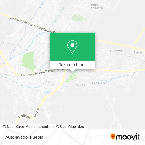 Autolavado map