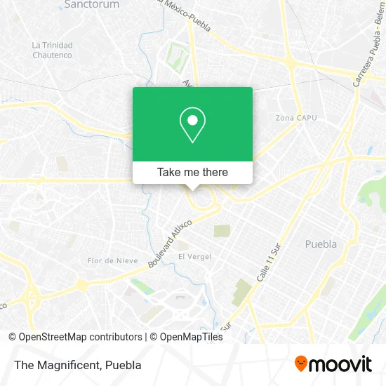 La Magnifica map