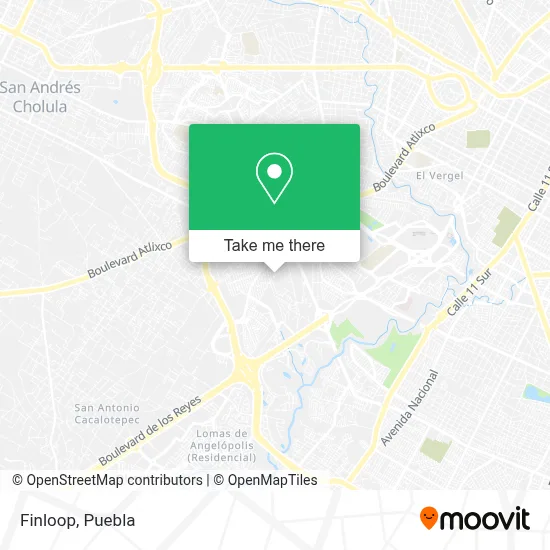Finloop map