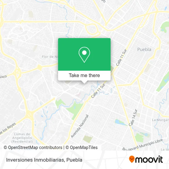 Inversiones Inmobiliarias map