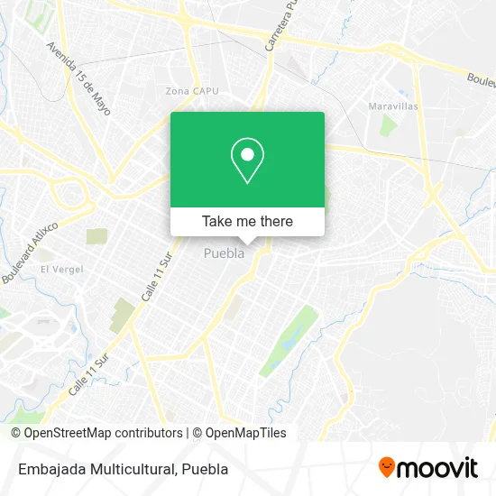 Embajada Multicultural map