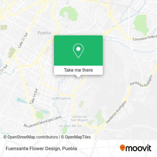 Fuensanta Flower Design map