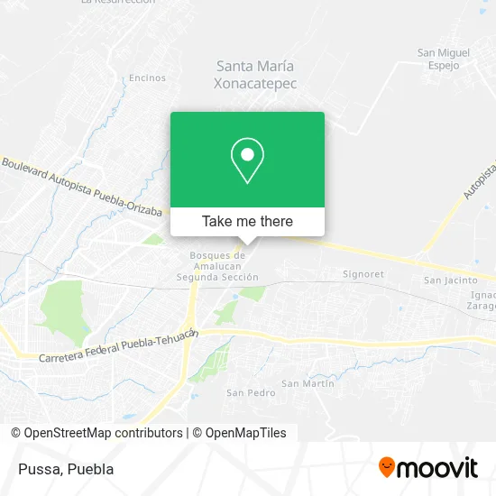 Pussa map