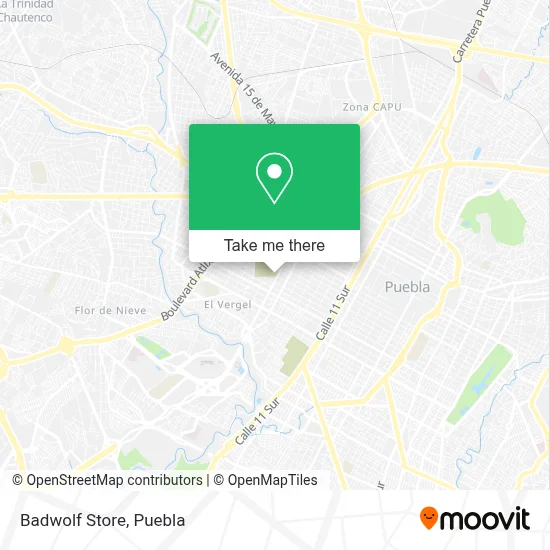 Badwolf Store map