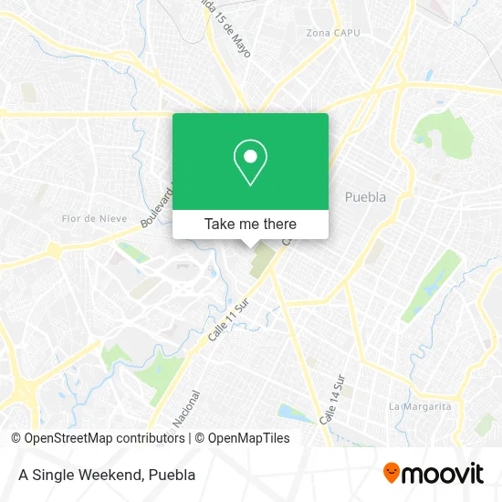 A Single Weekend map