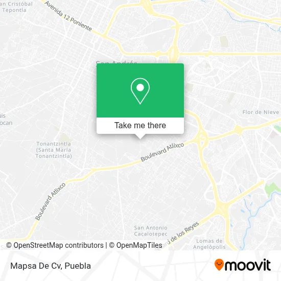 Mapsa De Cv map