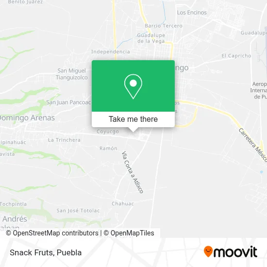 Snack Fruts map