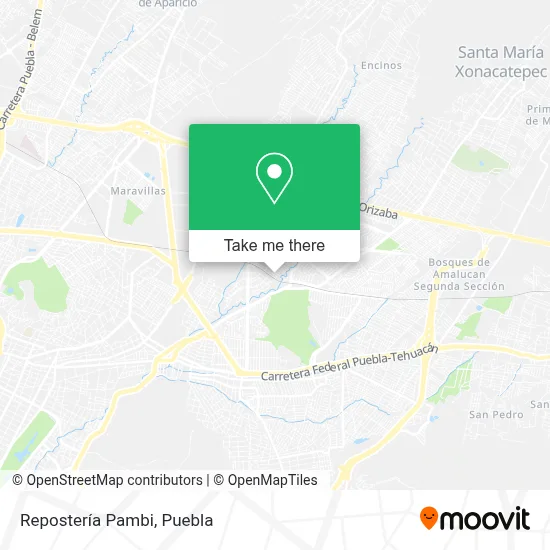 Repostería Pambi map