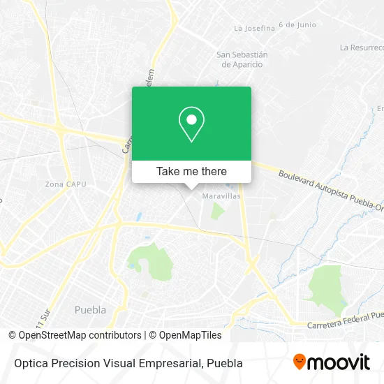 Optica Precision Visual Empresarial map