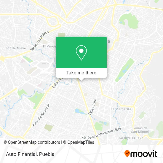 Auto Finantial map
