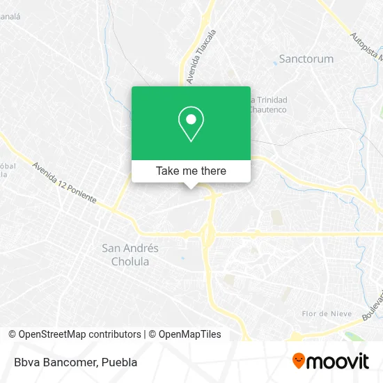 Bbva Bancomer map